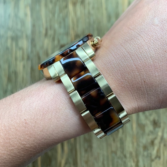 Fossil tortoise gold watch - Picture 3 of 4